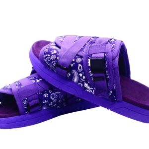 Draco Slides 'Purple Bandana' Size 11/12